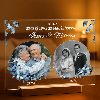 Wspólne lata - Druk na szkle, spersonalizowany prezent - Adamell.pl