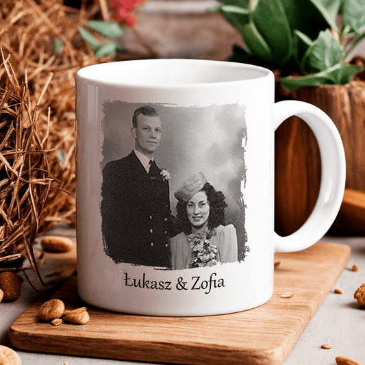 Wspólne lata razem - Kubek z nadrukiem, spersonalizowany prezent dla pary - Adamell.pl