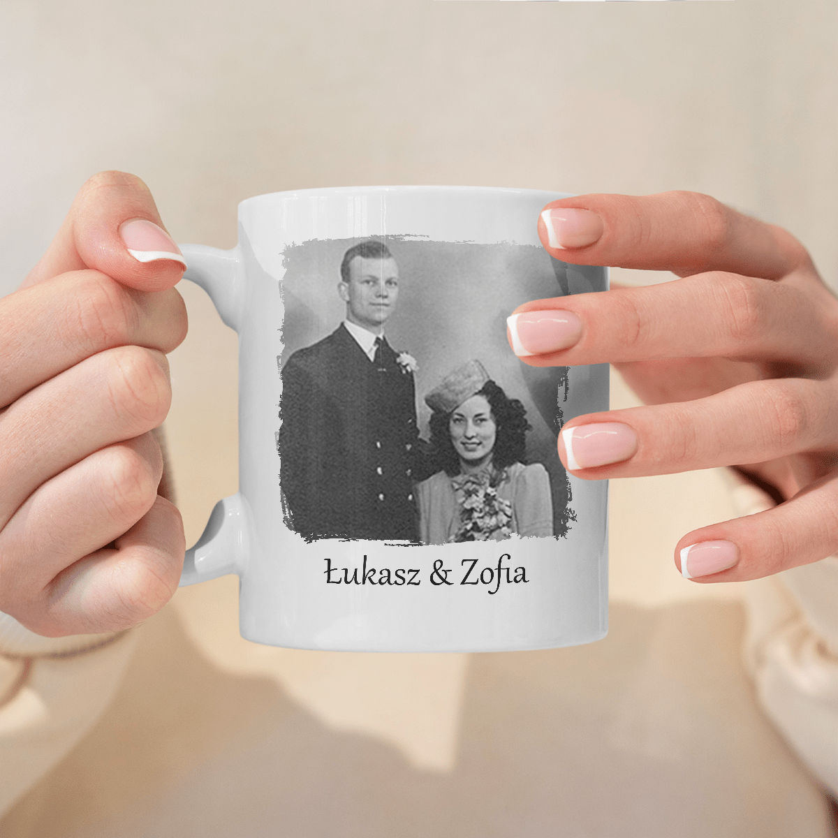 Wspólne lata razem - Kubek z nadrukiem, spersonalizowany prezent dla pary - Adamell.pl