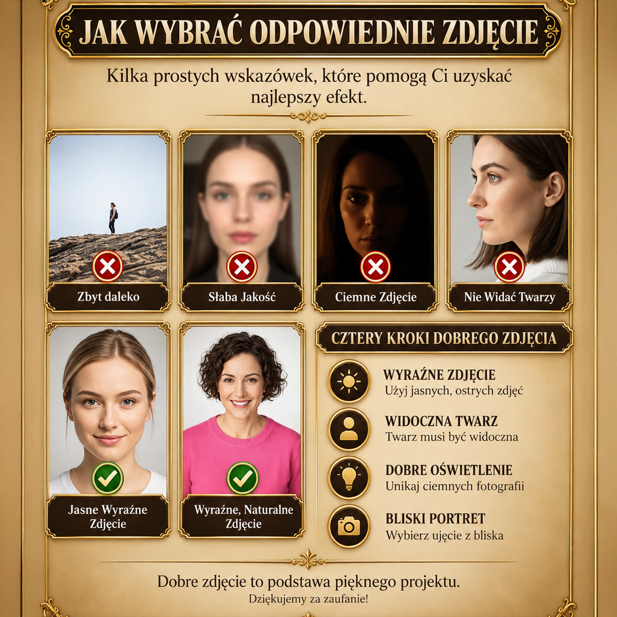 Kolaż ze zdjęć na płótnie Siedem dekad — prezent na 70 urodziny