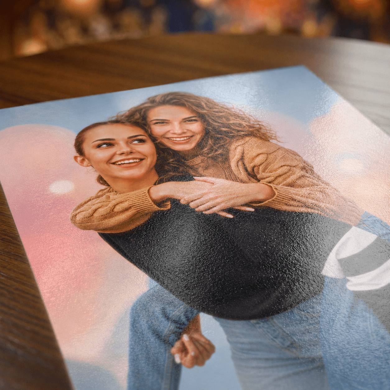 Z siostrą najlepiej - plakat, spersonalizowany prezent dla siostry - Adamell.pl