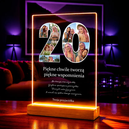Zdjęcie na szkle akrylowym rodzinny kadr prezent na urodziny - Adamell.pl