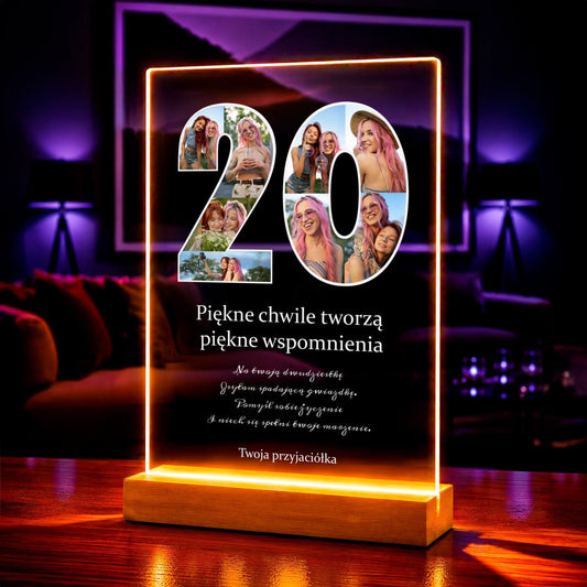 Zdjęcie na szkle akrylowym rodzinny kadr prezent na urodziny - Adamell.pl