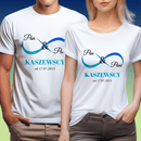 Zestaw 2 koszulek PAN & PANI - spersonalizowany prezent dla pary - Adamell.pl