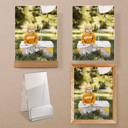 Dziecko fotografia bez napisu - Druk na szkle, spersonalizowany prezent - Adamell.pl