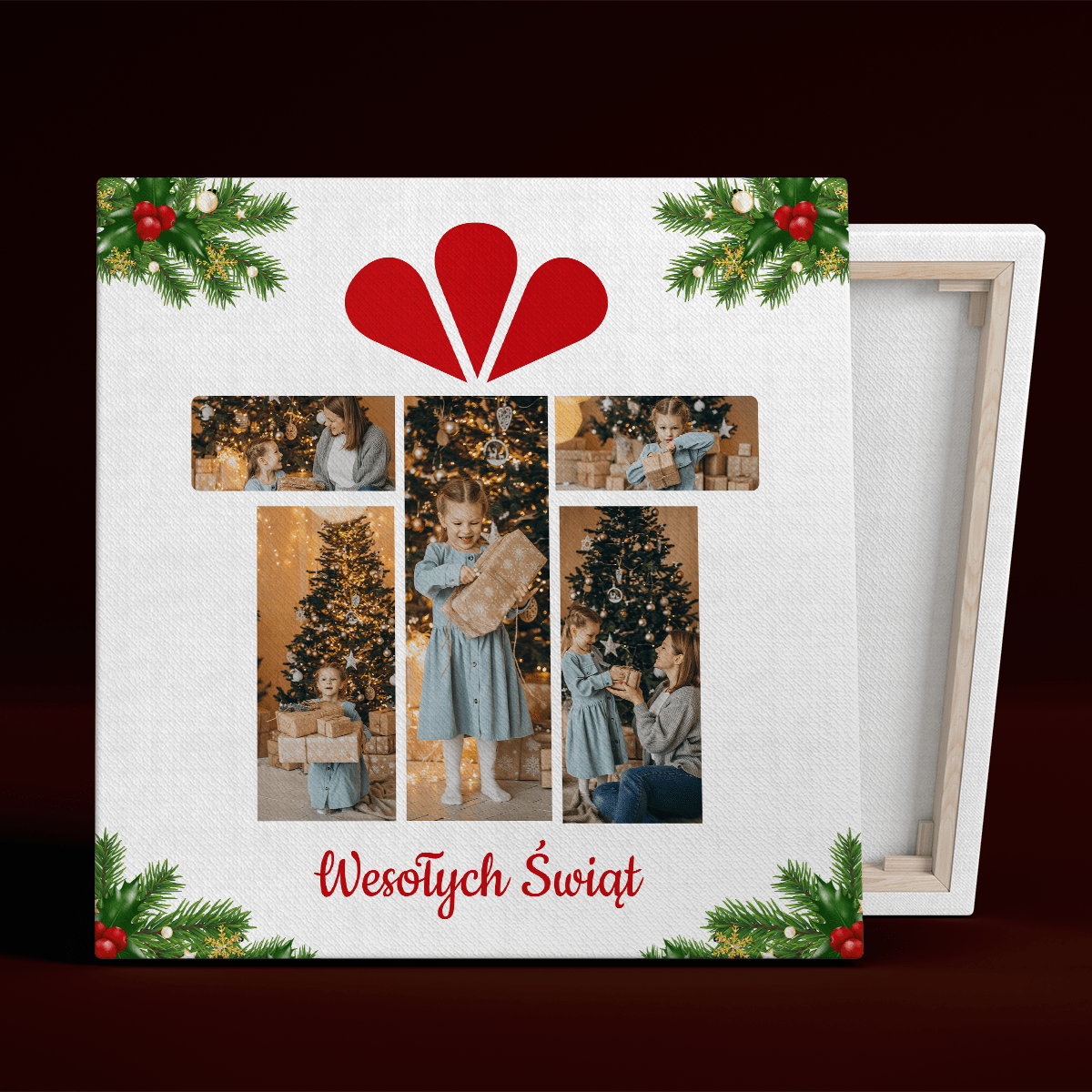 Fotokolaż podarunek - Druk na płótnie, spersonalizowany prezent dla dziecka - Adamell.pl