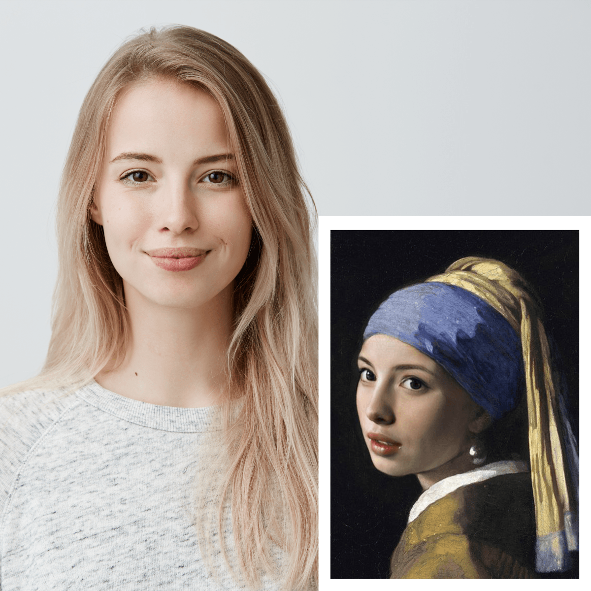 Historyczny portret jednoosobowy - druk na płótnie, spersonalizowany prezent - Adamell.pl - Wyjątkowe Prezenty
