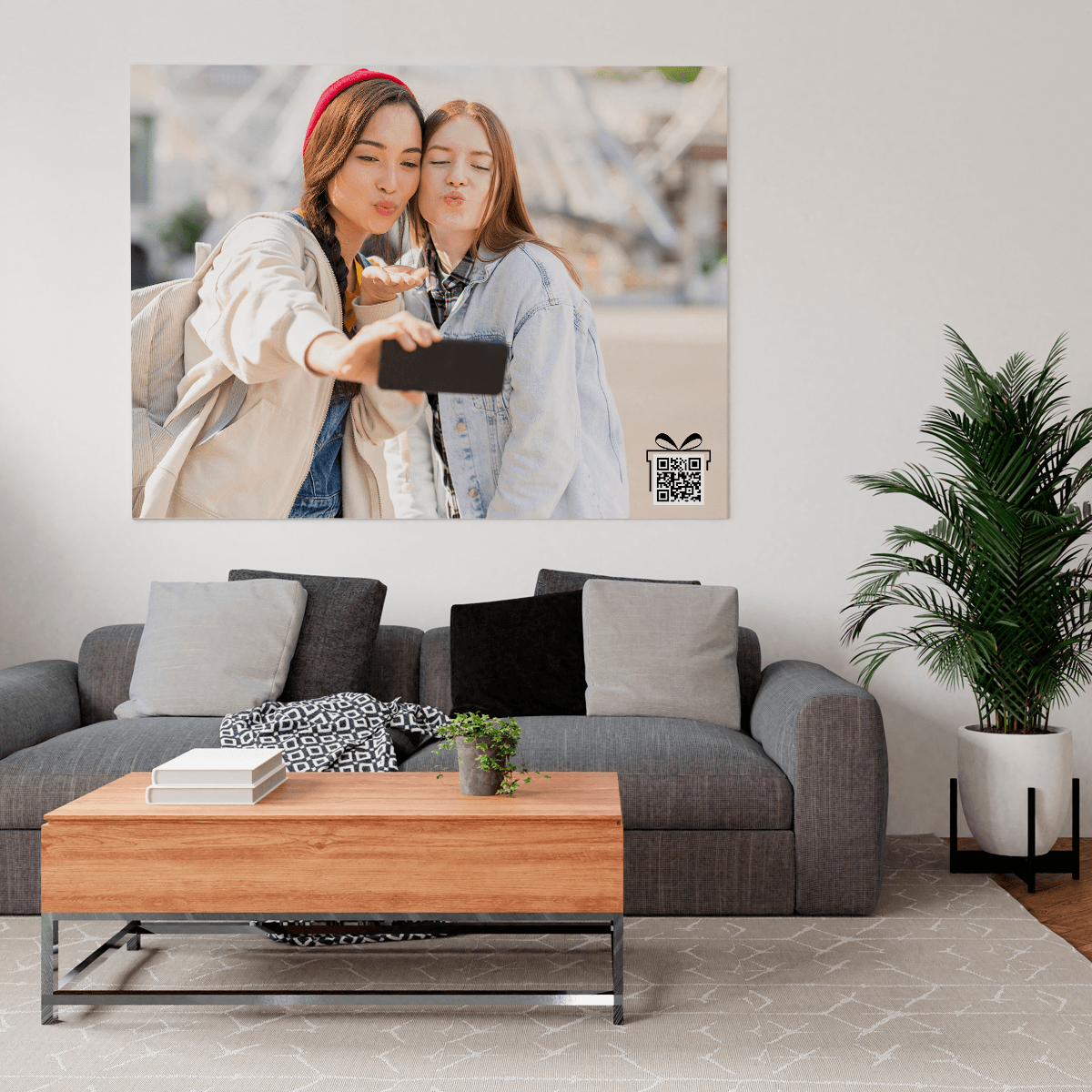 Kod QR - opcja ożywienia obrazu - Adamell.pl - Wyjątkowe Prezenty