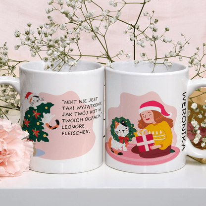 Ktoś wyjątkowy - 1x Kubek z nadrukiem, spersonalizowany prezent dla siostry - Adamell.pl