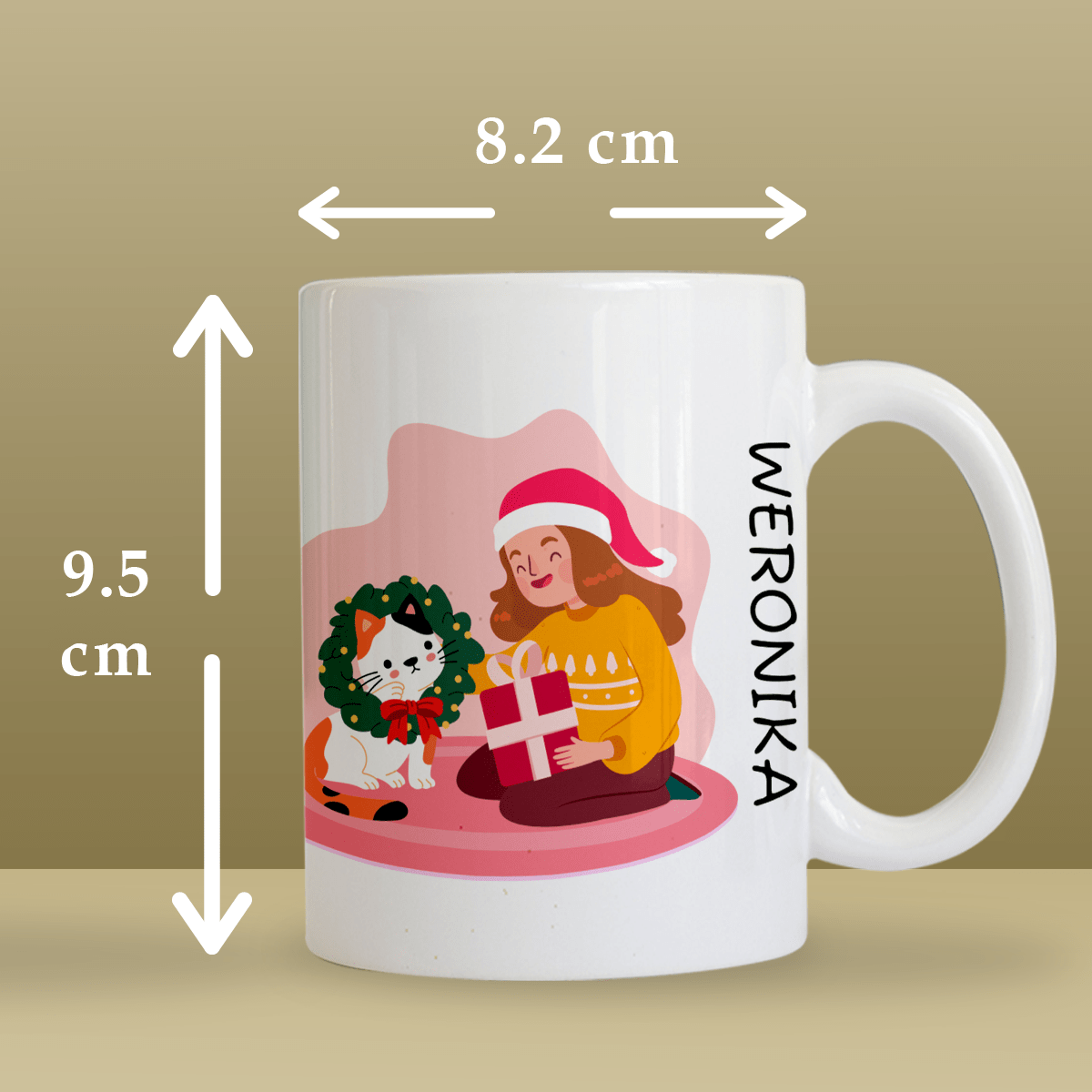 Ktoś wyjątkowy - 1x Kubek z nadrukiem, spersonalizowany prezent dla siostry - Adamell.pl