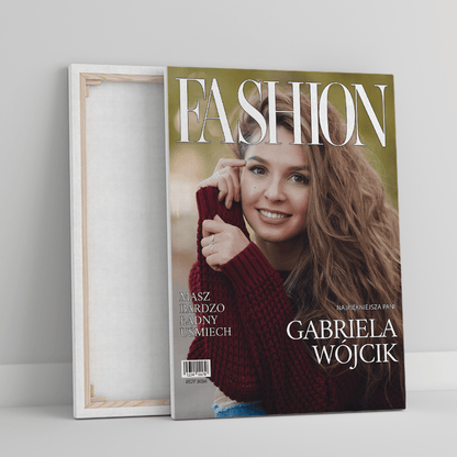 Magazyn Fashion - druk na płótnie, spersonalizowany prezent dla niej - Adamell.pl