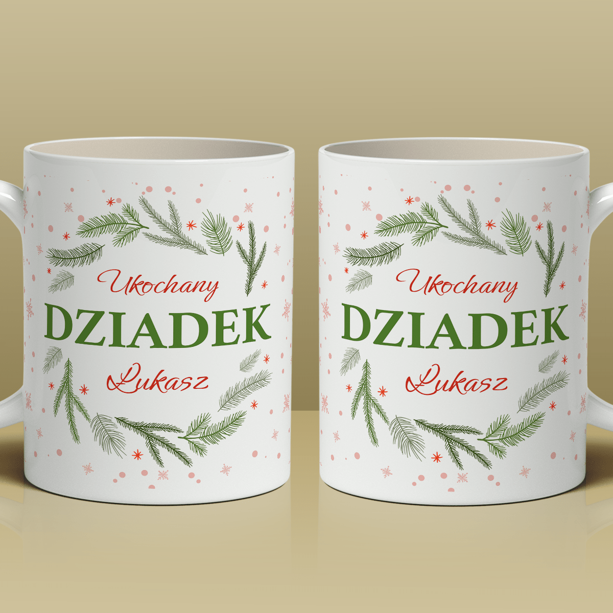 Mój kochany dziadek - 1x Kubek z nadrukiem, spersonalizowany prezent dla dziadka - Adamell.pl