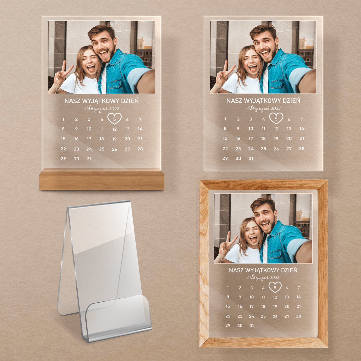 Nasz wyjątkowy dzień - Druk na szkle, spersonalizowany prezent - Adamell.pl - Wyjątkowe Prezenty