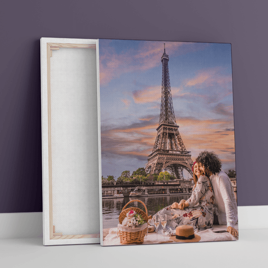 Nasza rocznica ślubu - druk na płótnie, spersonalizowany prezent dla pary - Adamell.pl