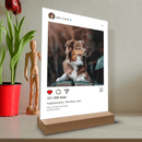Pies Instagram - Druk na szkle, spersonalizowany prezent - Adamell.pl