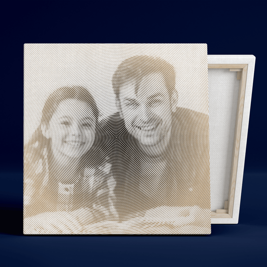 Spirala - druk na płótnie, spersonalizowany prezent - Adamell.pl - Wyjątkowe Prezenty