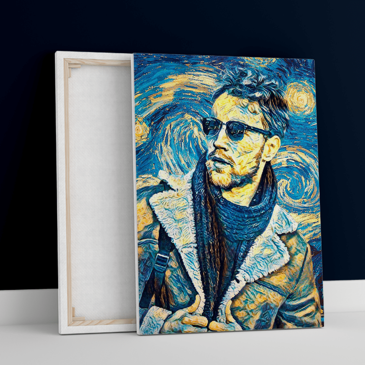 Styl Vincent - druk na płótnie, spersonalizowany prezent dla niego - Adamell.pl