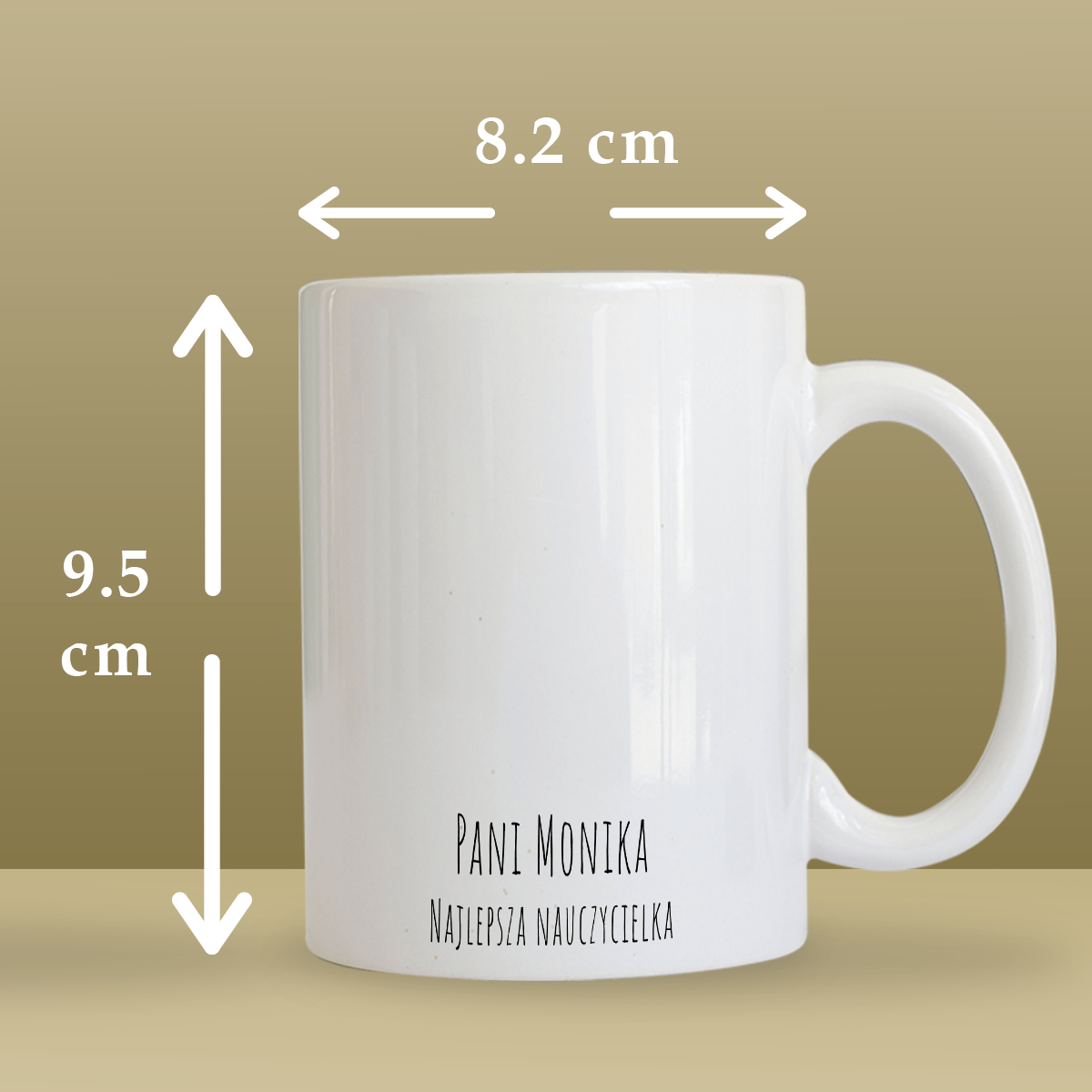 Ulubiony nauczyciel - 1x Kubek z nadrukiem, spersonalizowany prezent dla nauczyciela - Adamell.pl