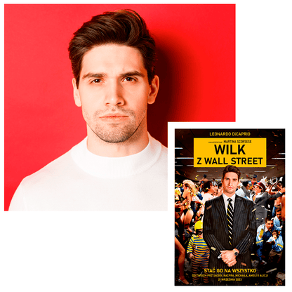 Wilk z Wall Street - druk na płótnie, spersonalizowany prezent dla mężczyzny - Adamell.pl