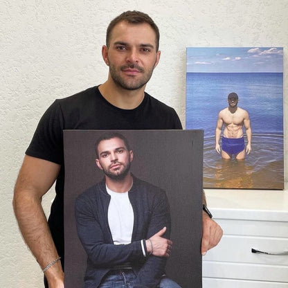 Zdjęcie na płótnie | Prezent dla chłopaka, dla mężczyzny, dla niego, dla brata, na Walentynki | Wydruk na płótnie - Adamell.pl - Wyjątkowe Prezenty