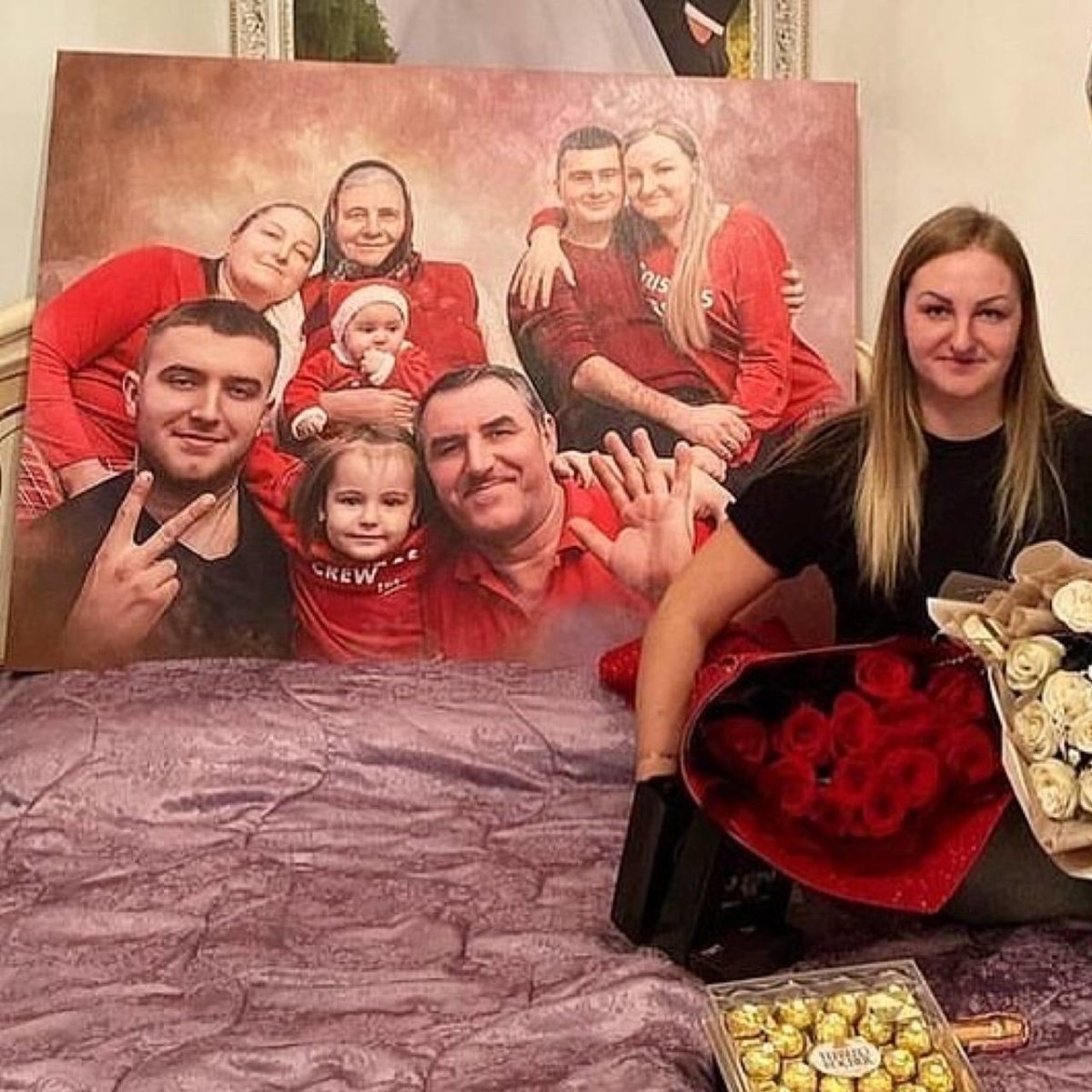 Zdjęcie na płótnie | Prezent dla rodziny, taty, mamy | Wydruk na płótnie - Adamell.pl - Wyjątkowe Prezenty