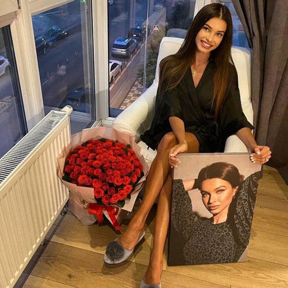 Zdjęcie na płótnie | Prezent na dzień kobiet, święta, walentynki, urodziny, dla niej, mamy, dziewczyny, kobiety | Wydruk na płótnie - Adamell.pl - Wyjątkowe Prezenty