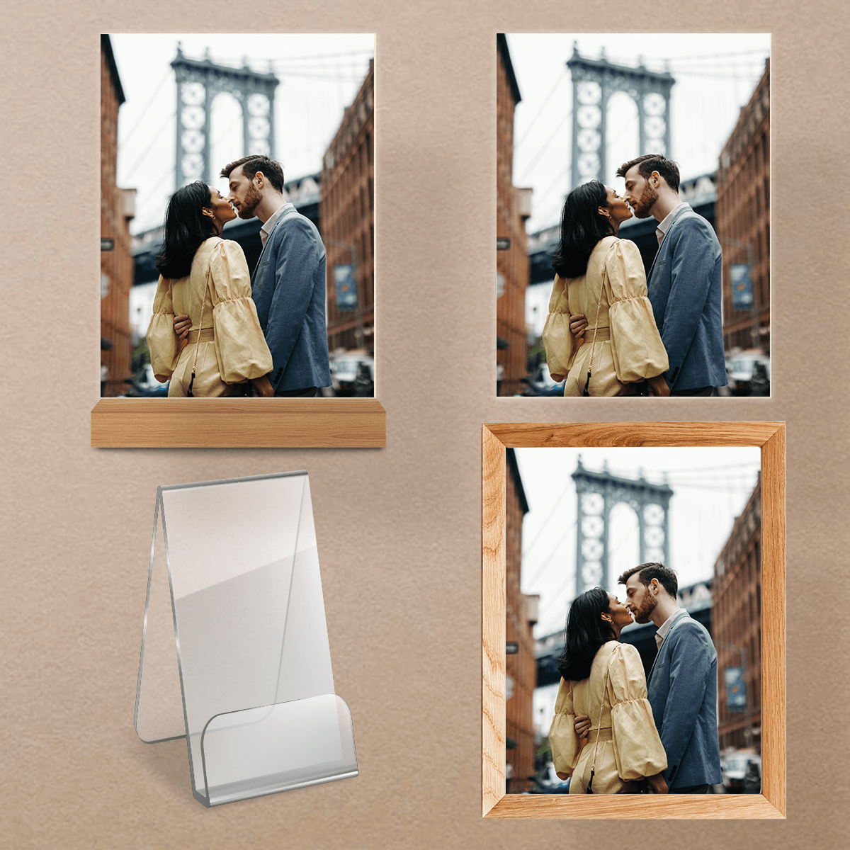 Zdjęcie pary - Druk na szkle, spersonalizowany prezent dla pary - Adamell.pl