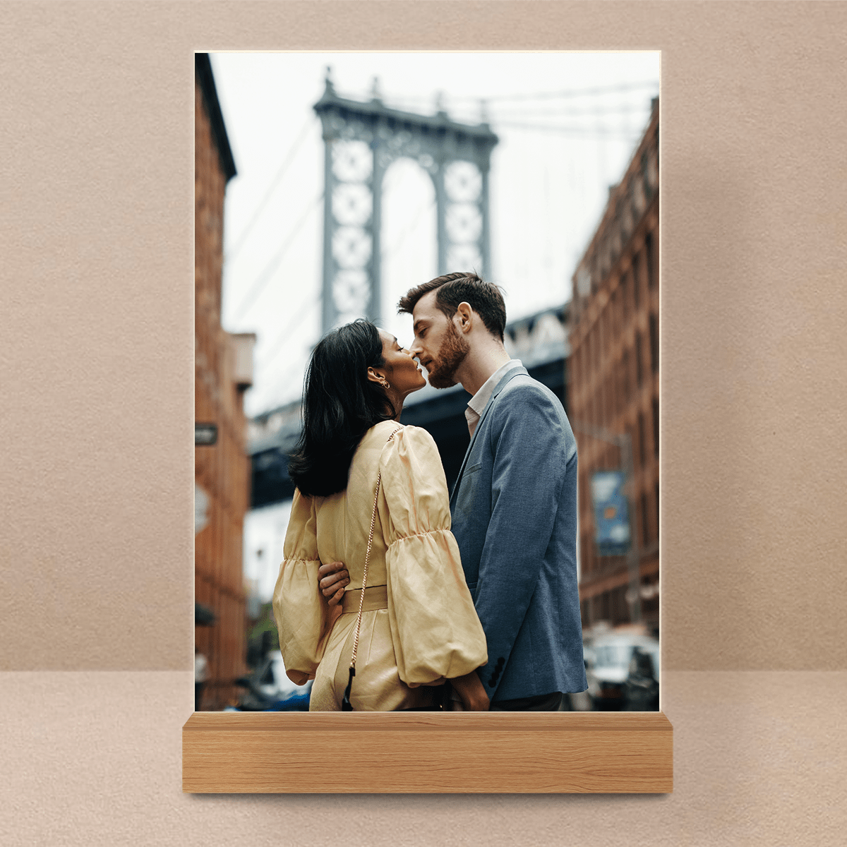 Zdjęcie pary - Druk na szkle, spersonalizowany prezent dla pary - Adamell.pl