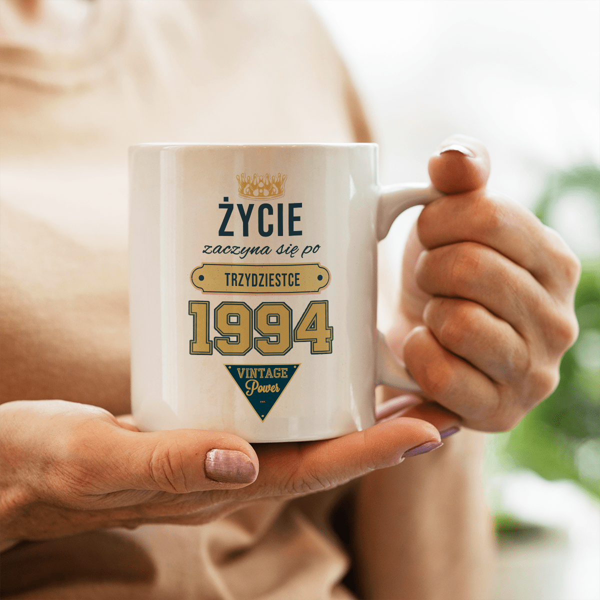 Życie po 30 - 1x Kubek z nadrukiem, spersonalizowany prezent dla niego - Adamell.pl